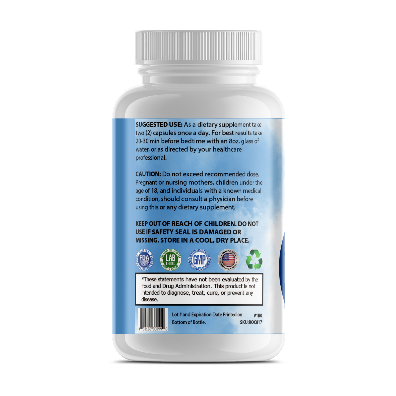 Pure Sleep All Natural Sleep Support For Deep Restful Sleep