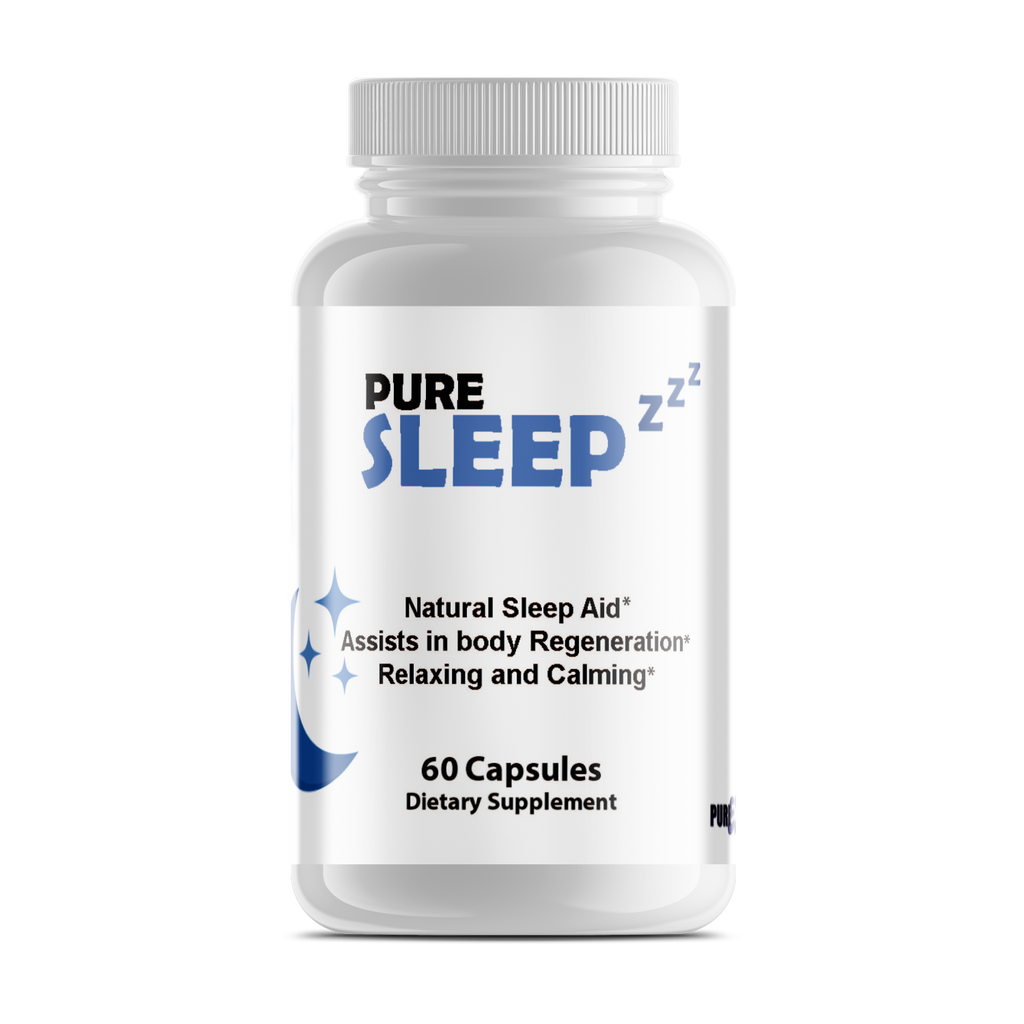 Pure Sleep All Natural Sleep Support For Deep Restful Sleep