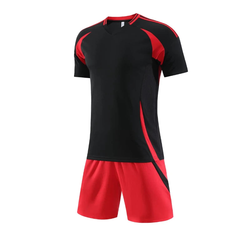 Men's Soccer Jersey Football Uniforms short Sleeve Breathable - GilloServ