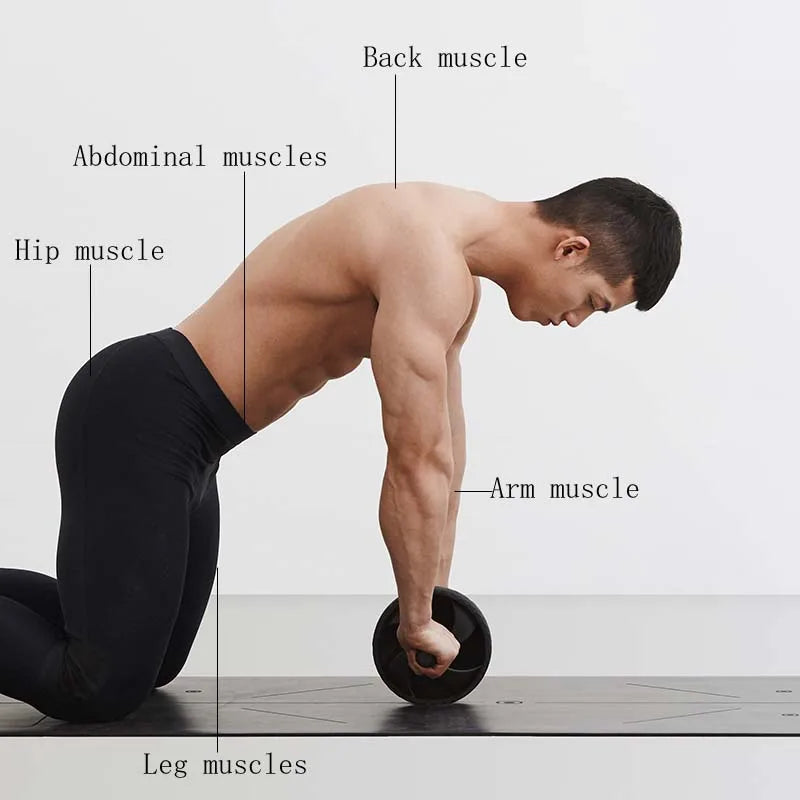 Ab Roller Wheel for Abs Workout Ab Wheel Exercise Equipment - GilloServ