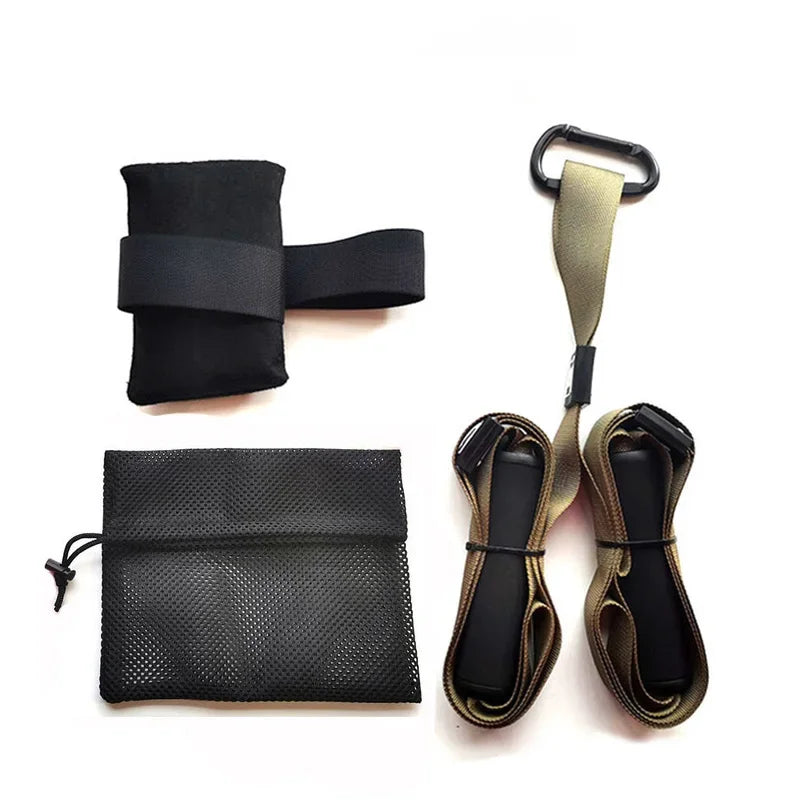 Hanging Training Strap Adjustable Fitness Band Chest Exercise Strap Pull Rope Resistance Band Set Home Gym Exercise Equipment - GilloServ