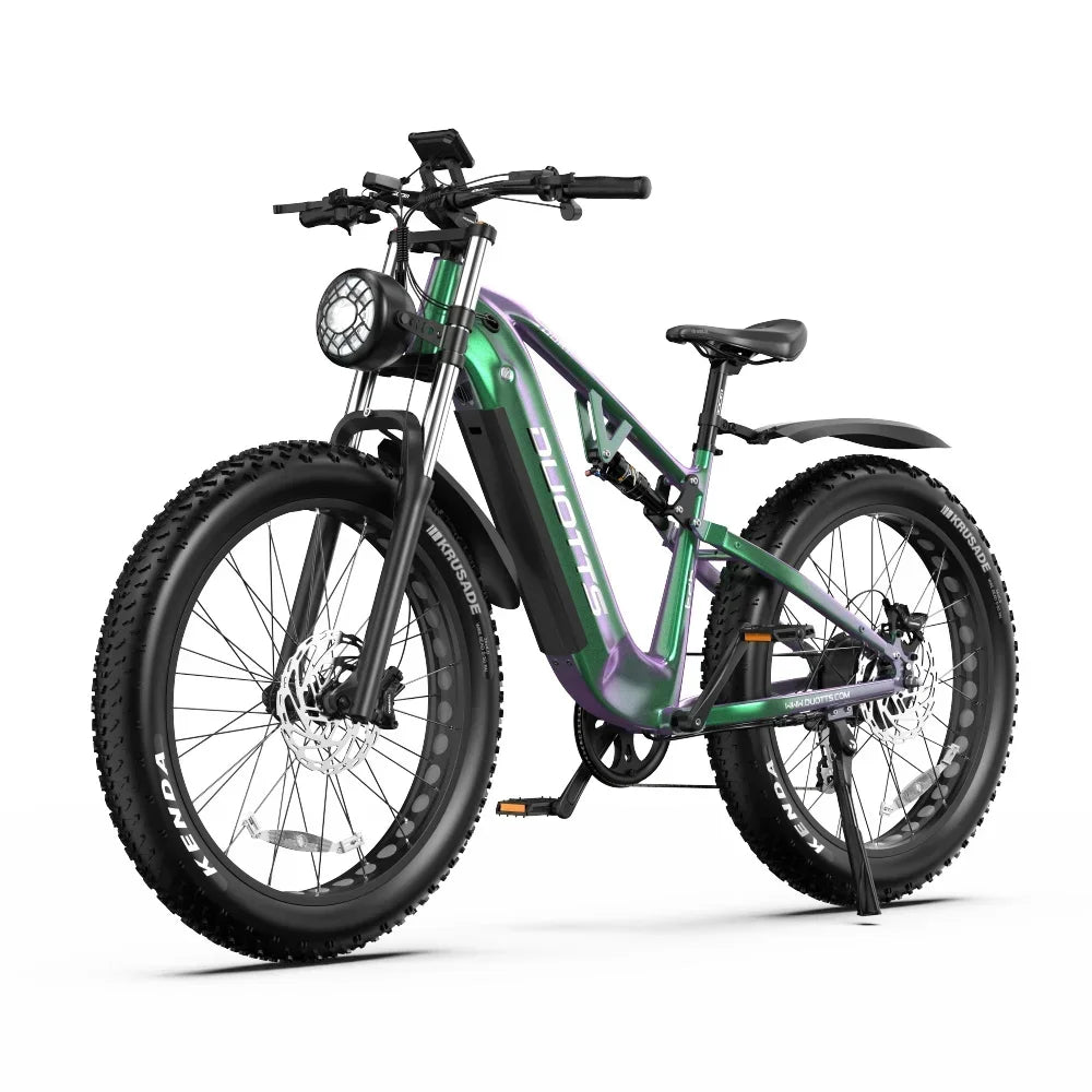 HOT Cross Country E26//E-Mountain Bike Dual Suspension For Adult 48V// 20Ah Battery Dual Motor Hydraulic Brake - GilloServ