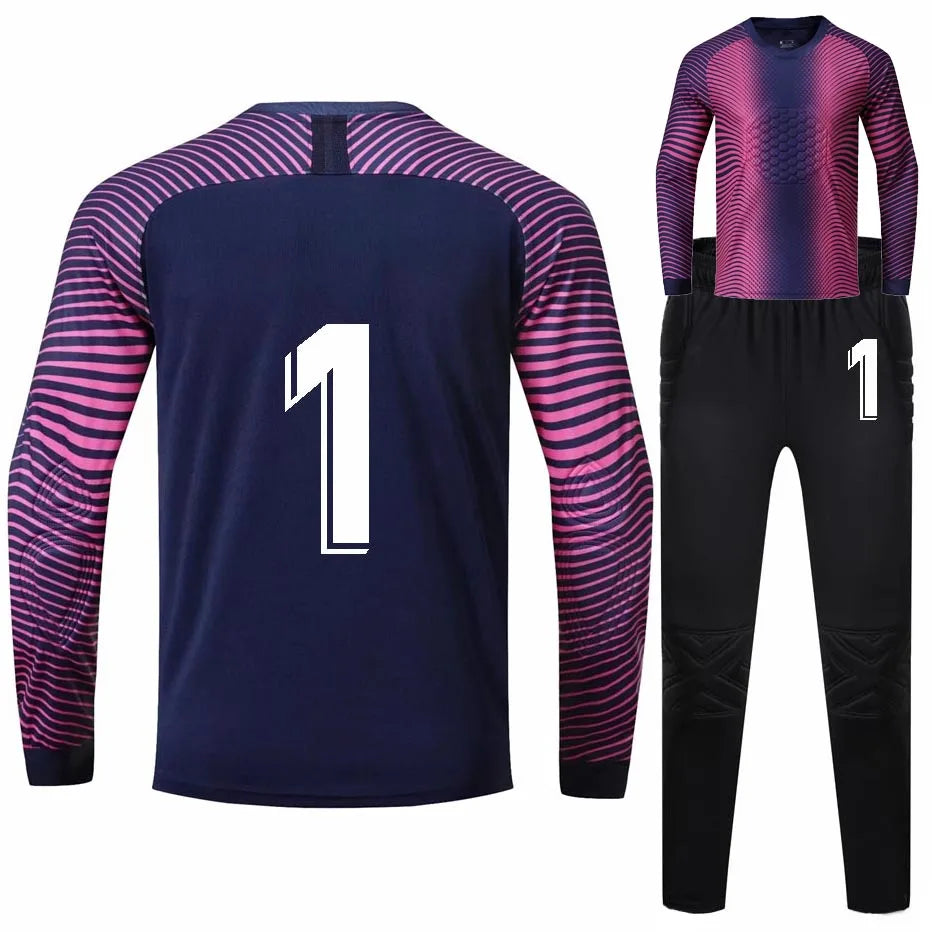 Men Football Goalkeeper Sets Uniforms - GilloServ