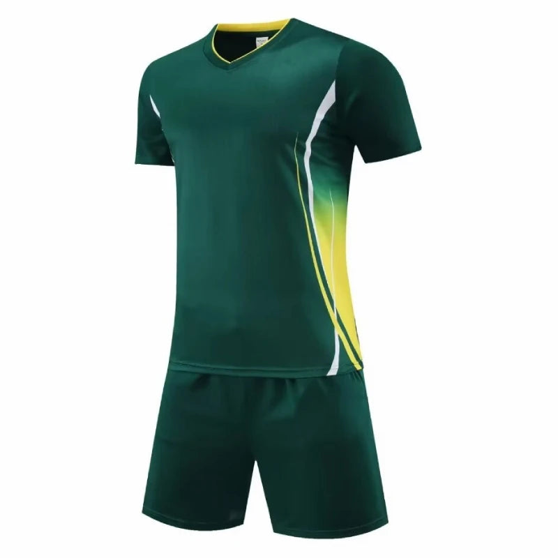 Football Jersey Set Short Sleeve Soccer Kits - GilloServ