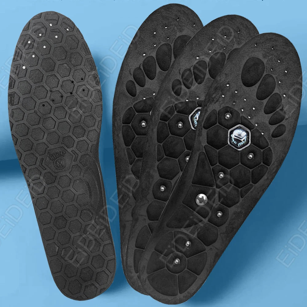 New Magnetic Therapy Sports Insoles for Massage Foot Weight Loss Slimming - GilloServ