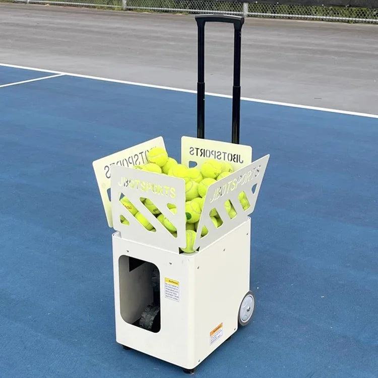 Mini Tennis Ball Machine Compact Stable Remote Control Operation - GilloServ