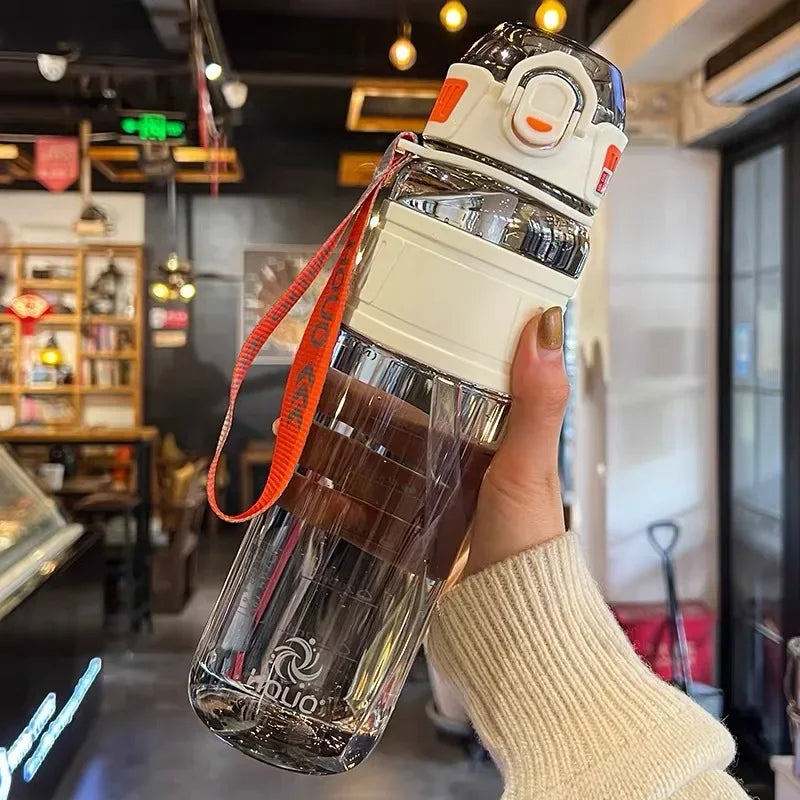 Travel 1 Liter Water Bottle for Sports Plastic Water Cup - GilloServ