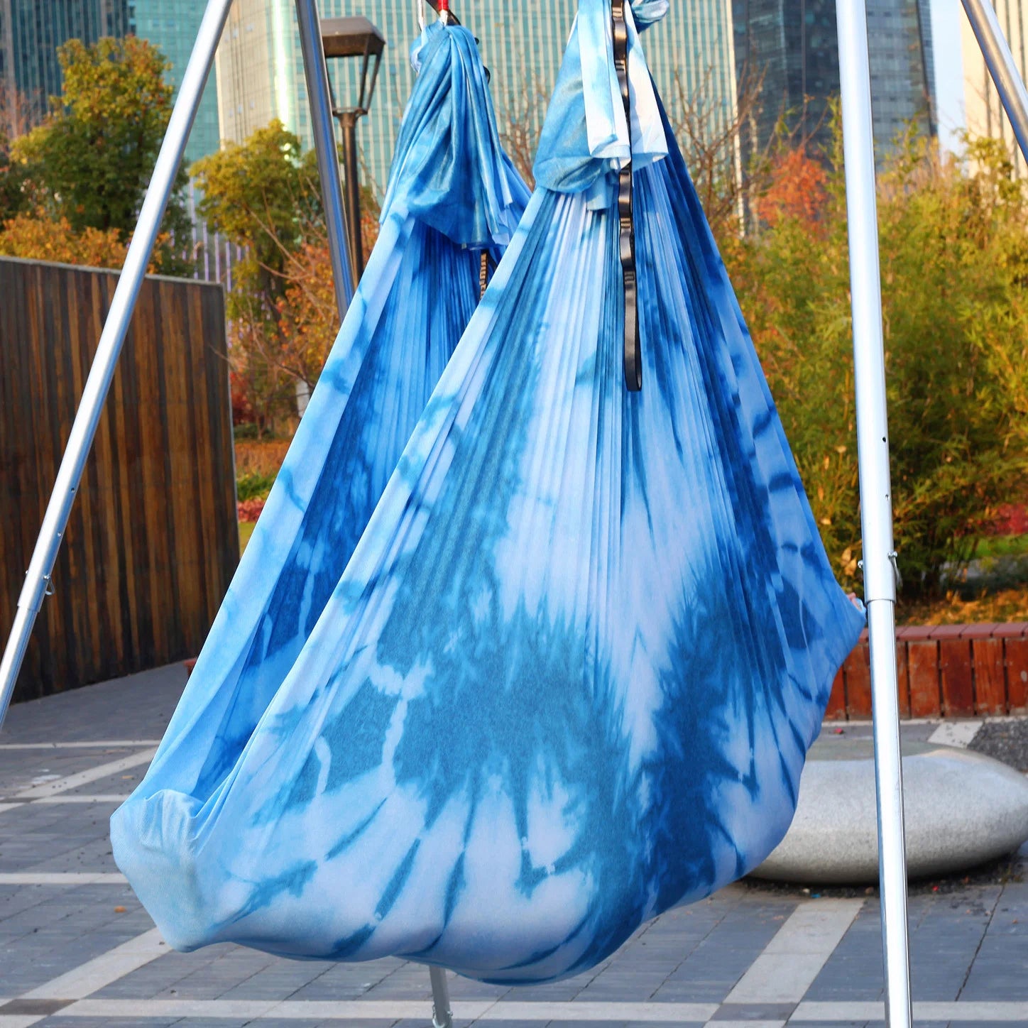 6 Meter Aerial Yoga Hammock Fabric: Colorful Premium Aerial Silks Fabric - GilloServ