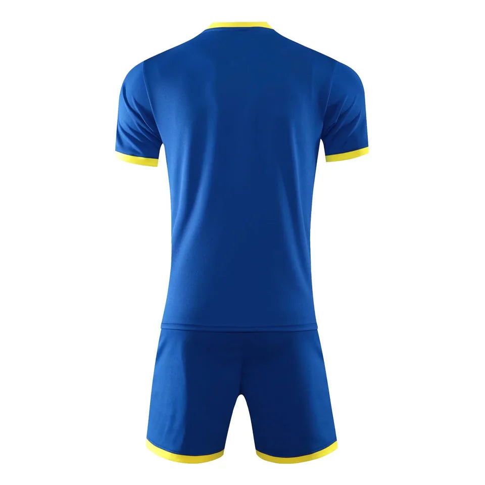Men Kids Soccer Jersey Suits Quick Drying Football Uniform Outfit - GilloServ
