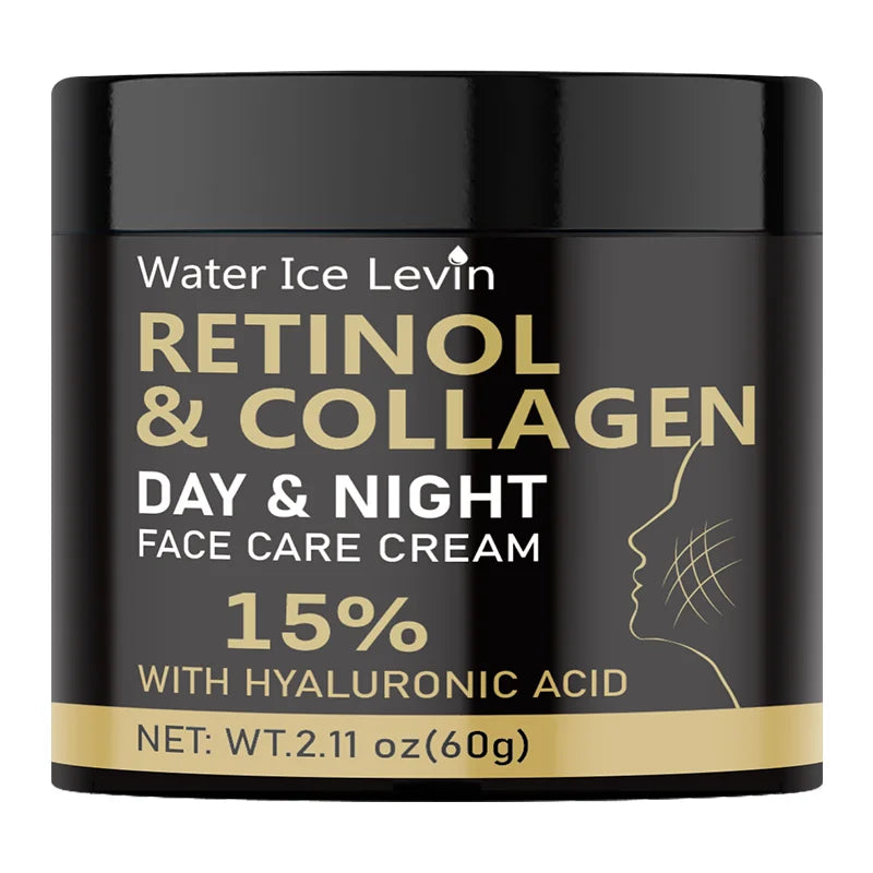 Retinol Cream, Retinol Collagen Cream, Vitamin C Moisturizer, Retinol Moisturizer, Suitable for Sensitive Facial Skin - GilloServ