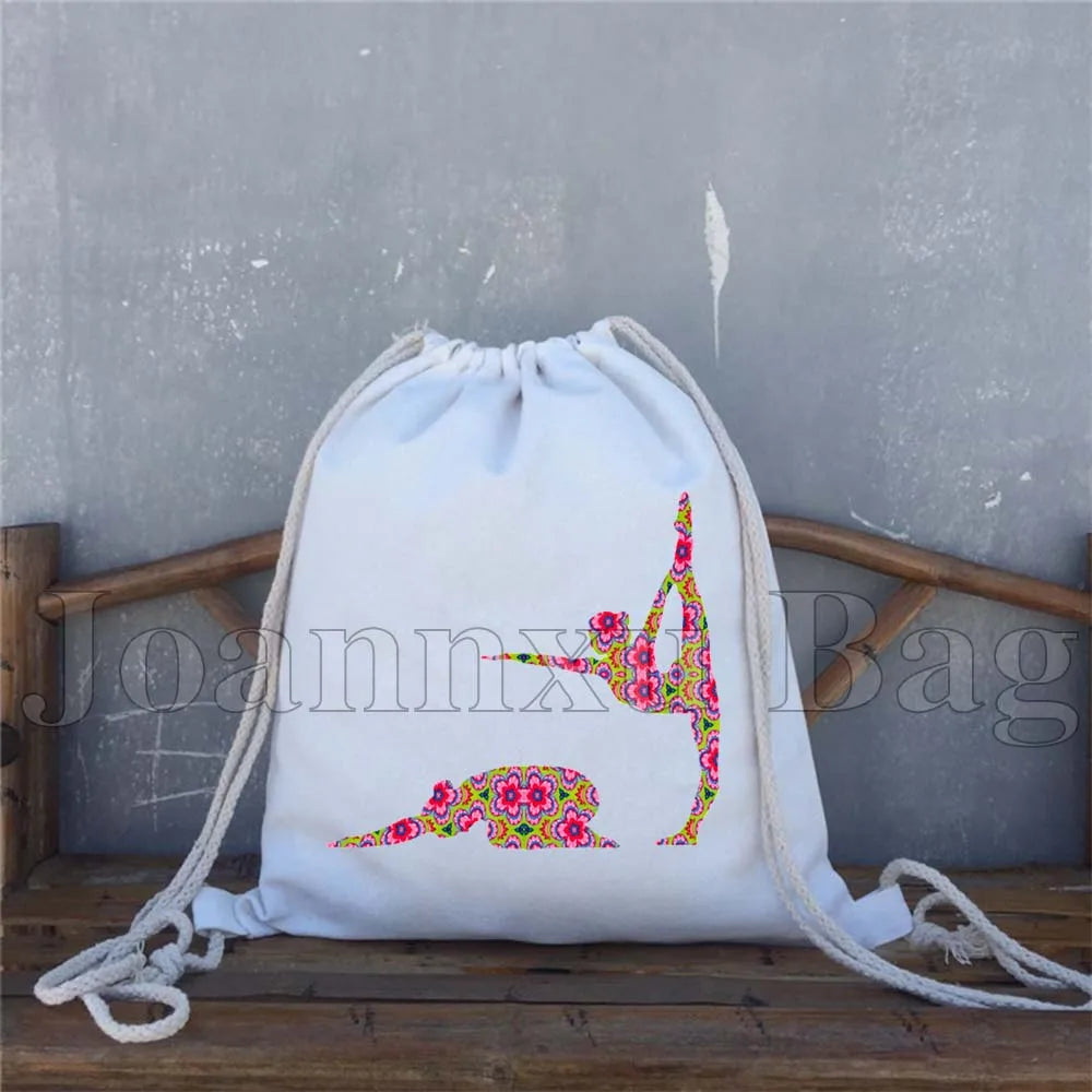 Floral Graphic Yoga Heart Fitness Workout Gymnastics Gymnast Gifts - GilloServ