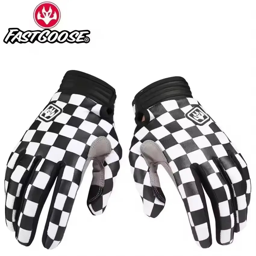 New Mtb Mountain Bicycle Motorcycle Racing Gloves MX Motocross Gloves Full Finger Cycling Gloves Bike Accessories A - GilloServ