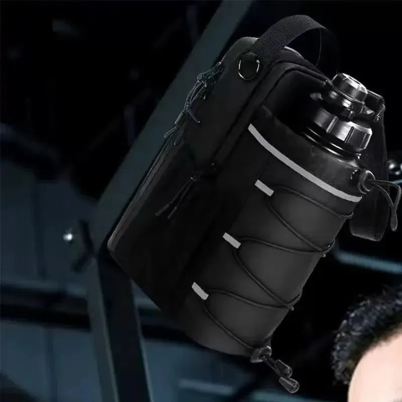 Magnetic Water Bottle//Bag Adjustable//Large Capacity Gym Bottle