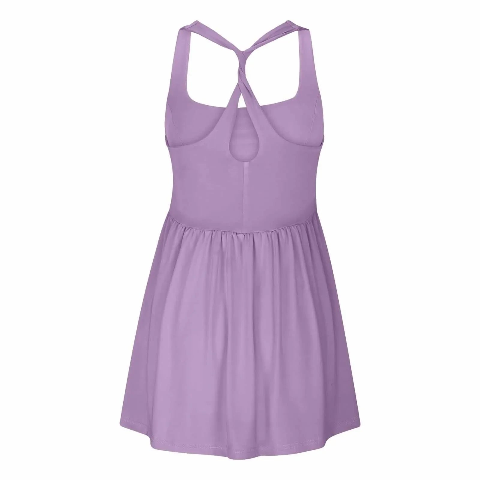 Solid Running Workout sleeveless Dress Gym Yoga ShortS/Clothes Sleeveless - GilloServ