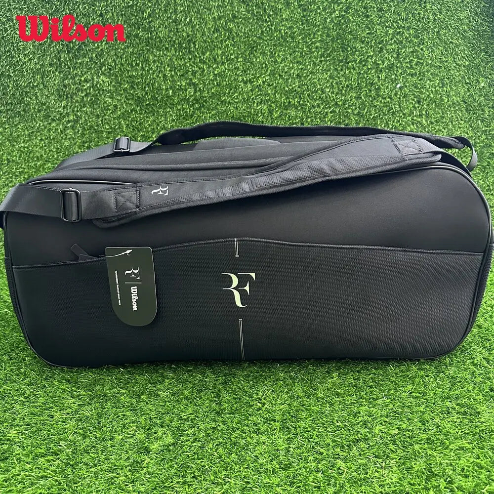Wilson Tennis Bag RF Tournament Racquet Backpack tion - GilloServ