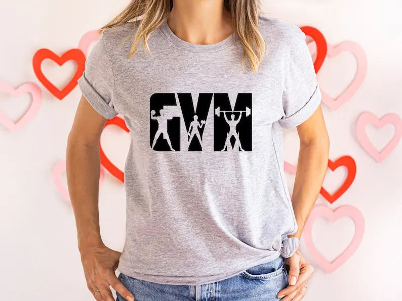 Workout Shirt, Gym Lover Gift, Fitness Training Top, Sports Enthusiast Tee, - GilloServ