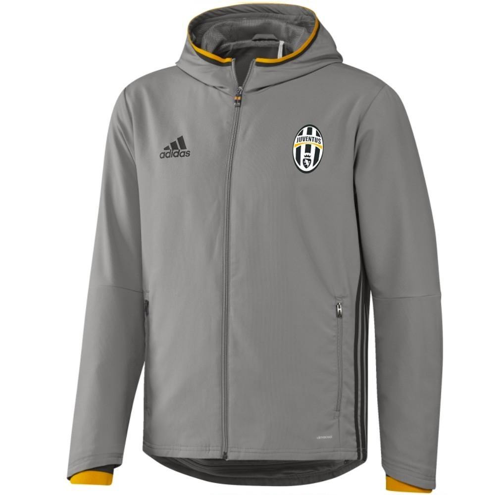 Juventus Grey Presentation Soccer Tracksuit