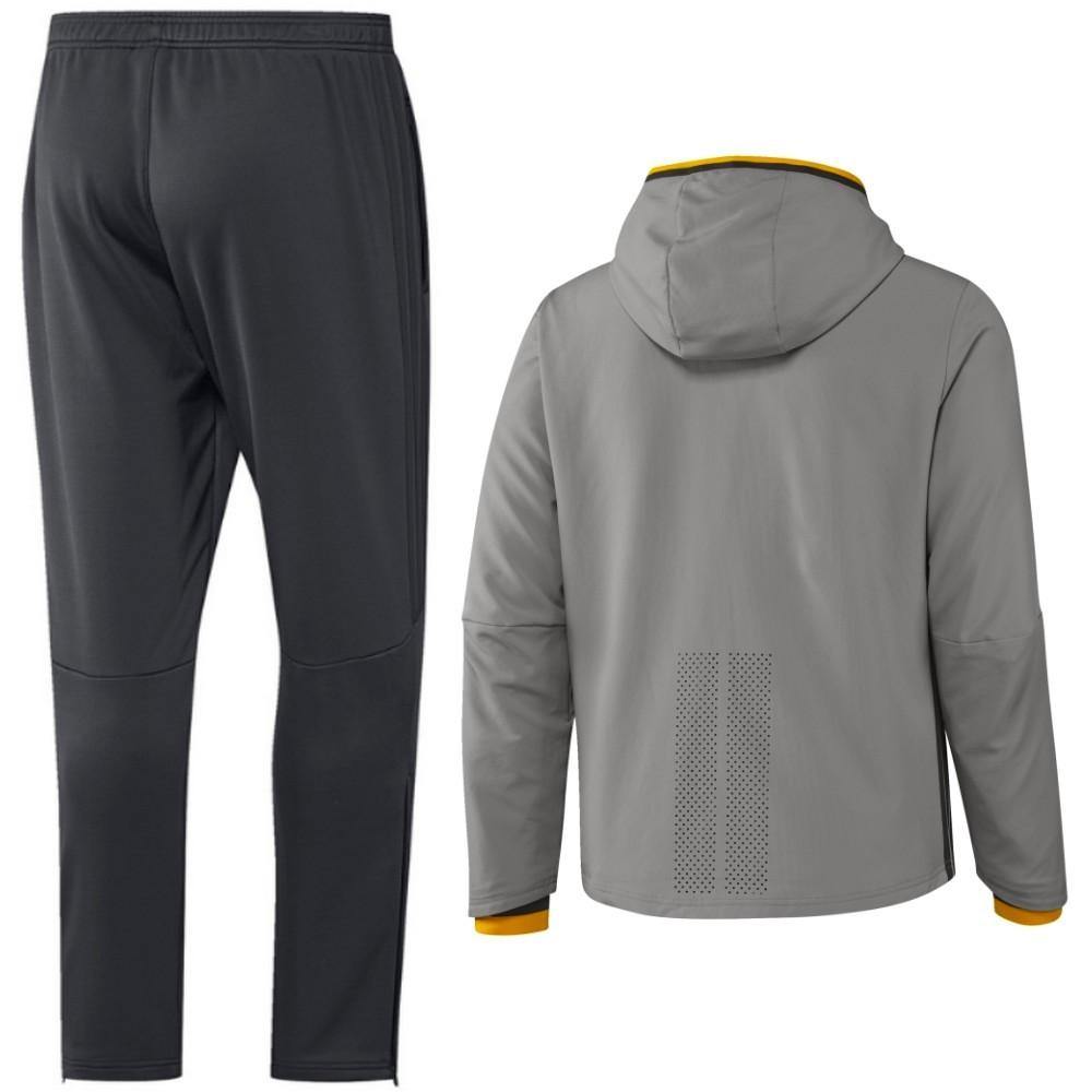 Juventus Grey Presentation Soccer Tracksuit