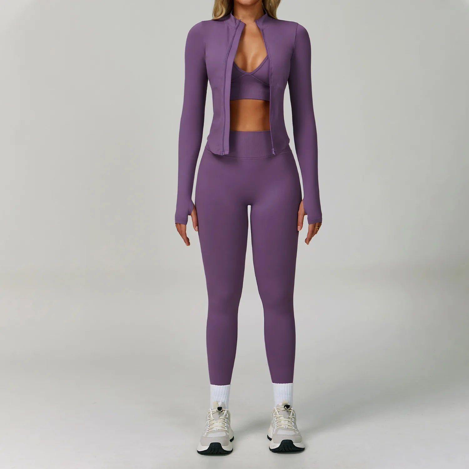Yoga Gym Clothes Women Tracksuit// Workout //Outfits Fitness Set - GilloServ