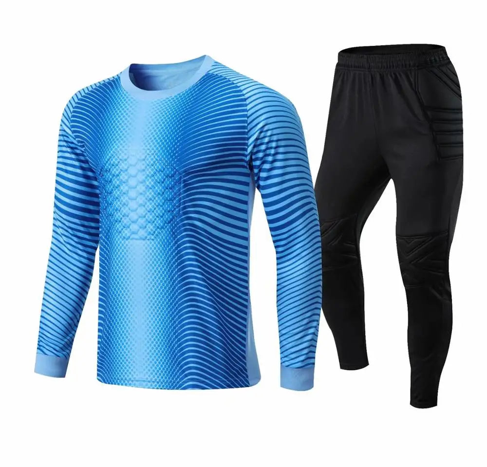 Men Football Goalkeeper Sets Uniforms - GilloServ