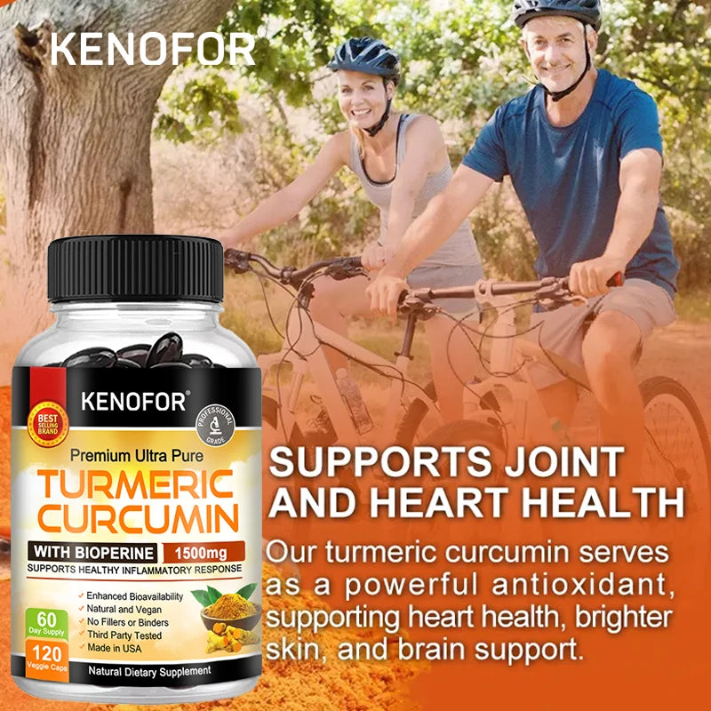 Curcumin Nutritional Supplement Supports Knee, Joint and Bone Health - GilloServ