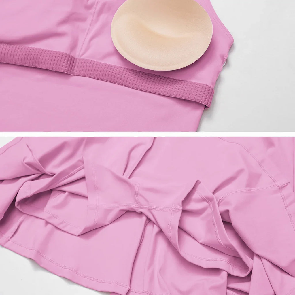 Tennis Suit Sports Fitness Naked Quick-drying Anti-light Golf Badminton Running Outdoors - GilloServ