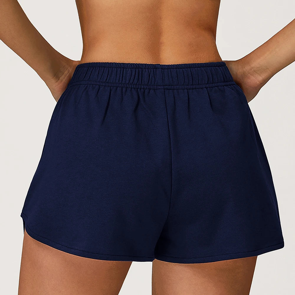 Yoga Shorts Women Fitness Yoga Pants Elastic Running Workout Short Leggings For Ladies Gym Sport Shorts Fitness Sportwear - GilloServ