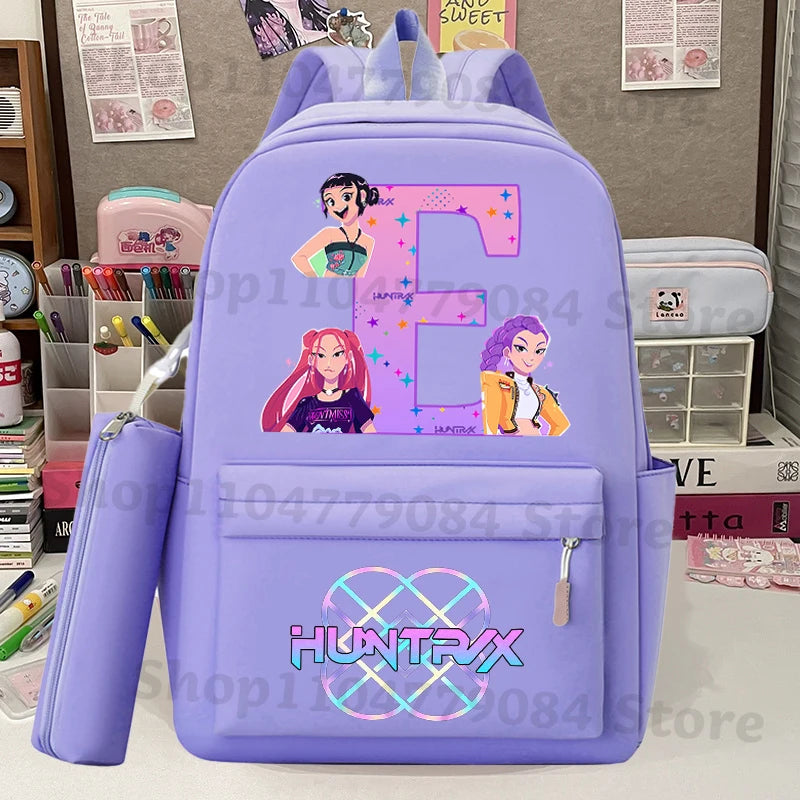 Demon Hunters Backpacks Fashion Schoolbag Large Capacity - GilloServ