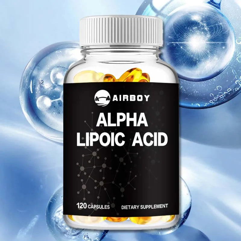 Alpha Lipoic Acid 600 Mg - Supports Antioxidant Health//Sugar Metabolism - GilloServ