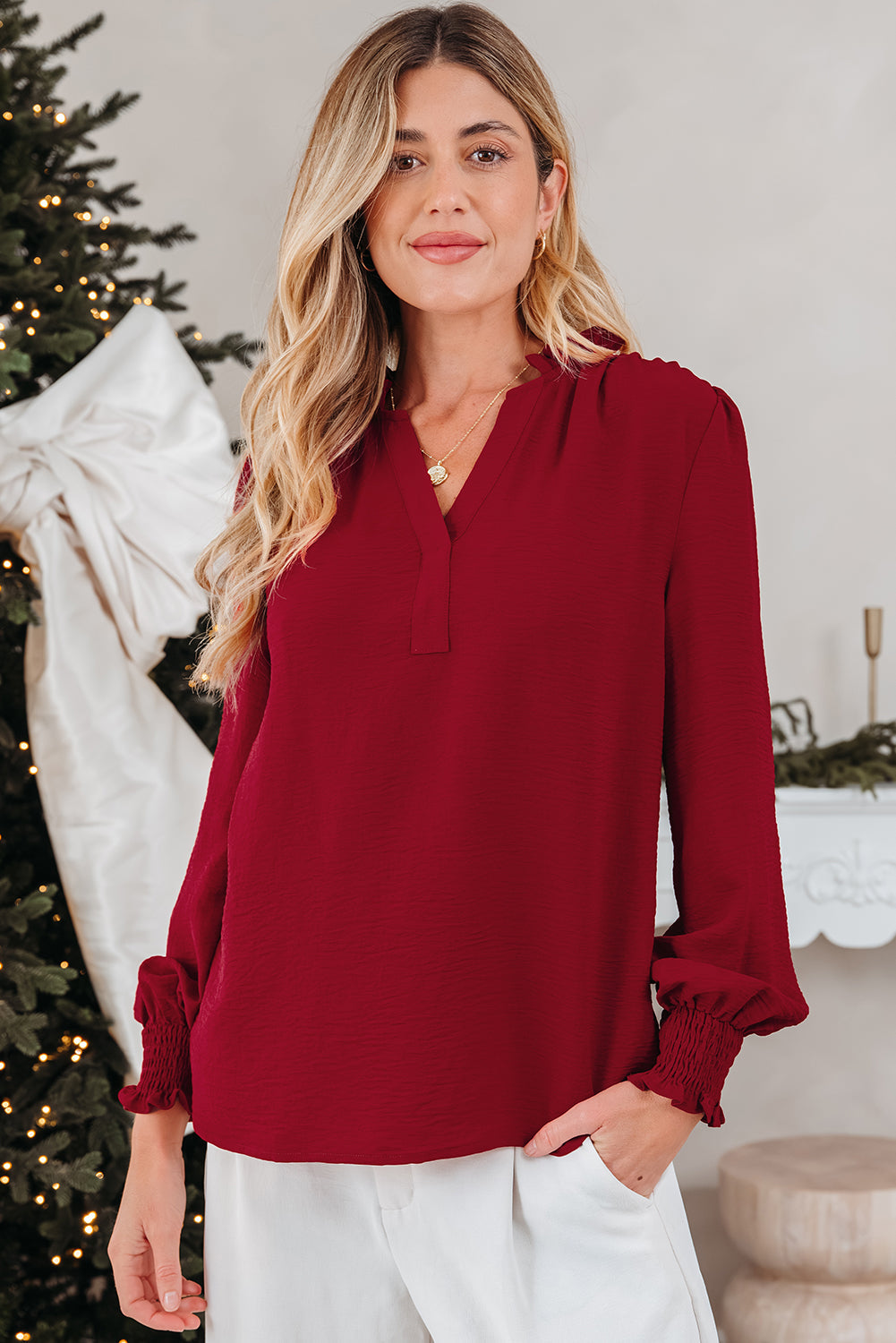 Long Sleeve Blouse Long Sleeve Top