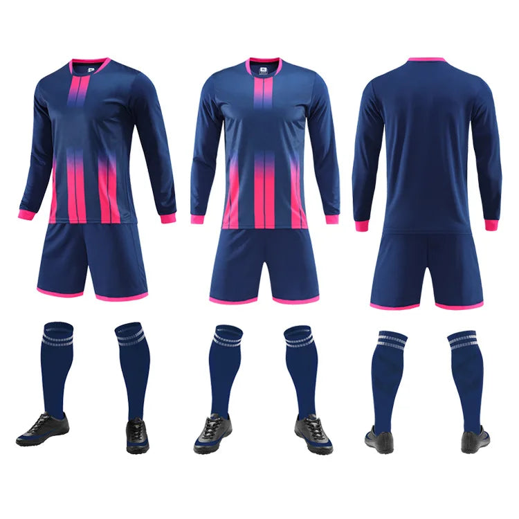 Shorts Full Sleeve Soccer Jersey Suit - GilloServ