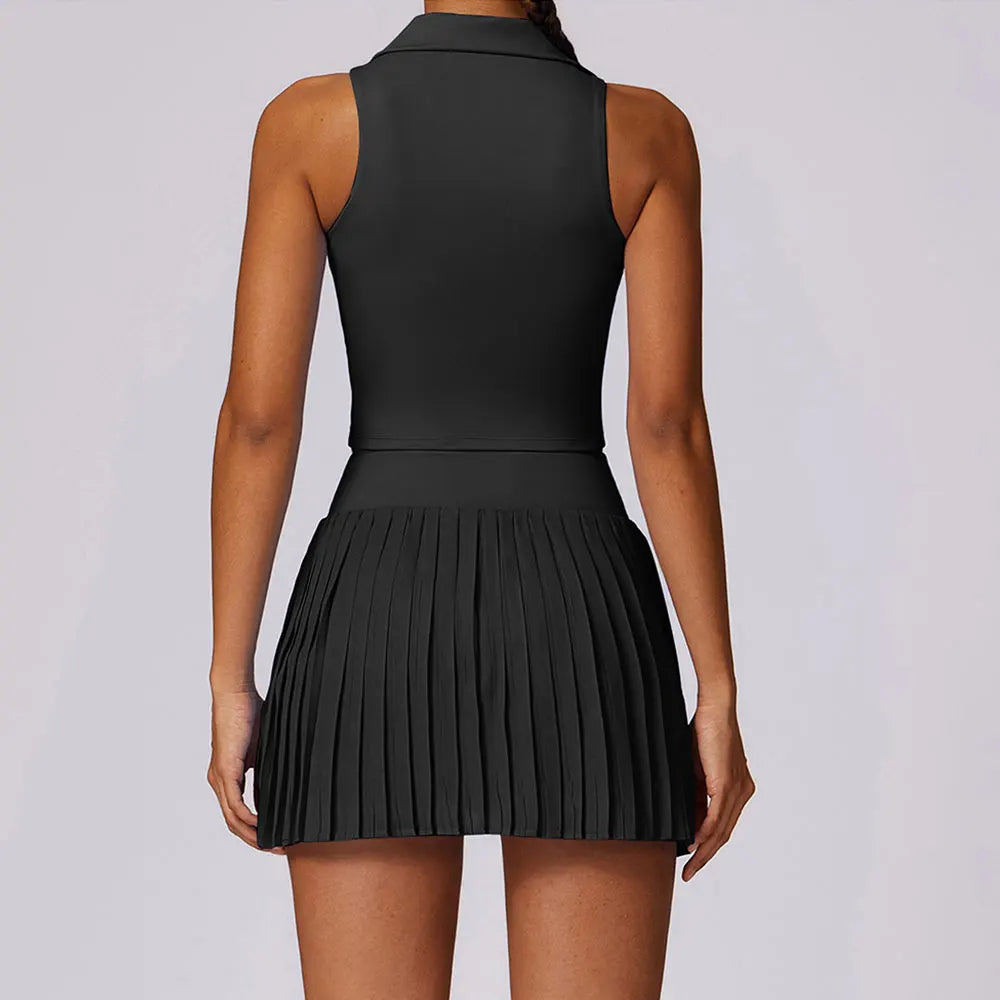 2 Pieces Sports Yoga Suit Sportswear Fitness Top Gym Wear - GilloServ