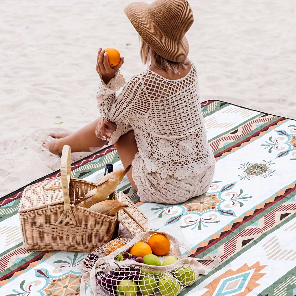 Outdoor Camping Blanket Waffle Weave Picnic Mat - GilloServ