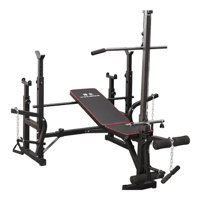 Multi-Function Barbell Weight Lifting Power Rack - GilloServ