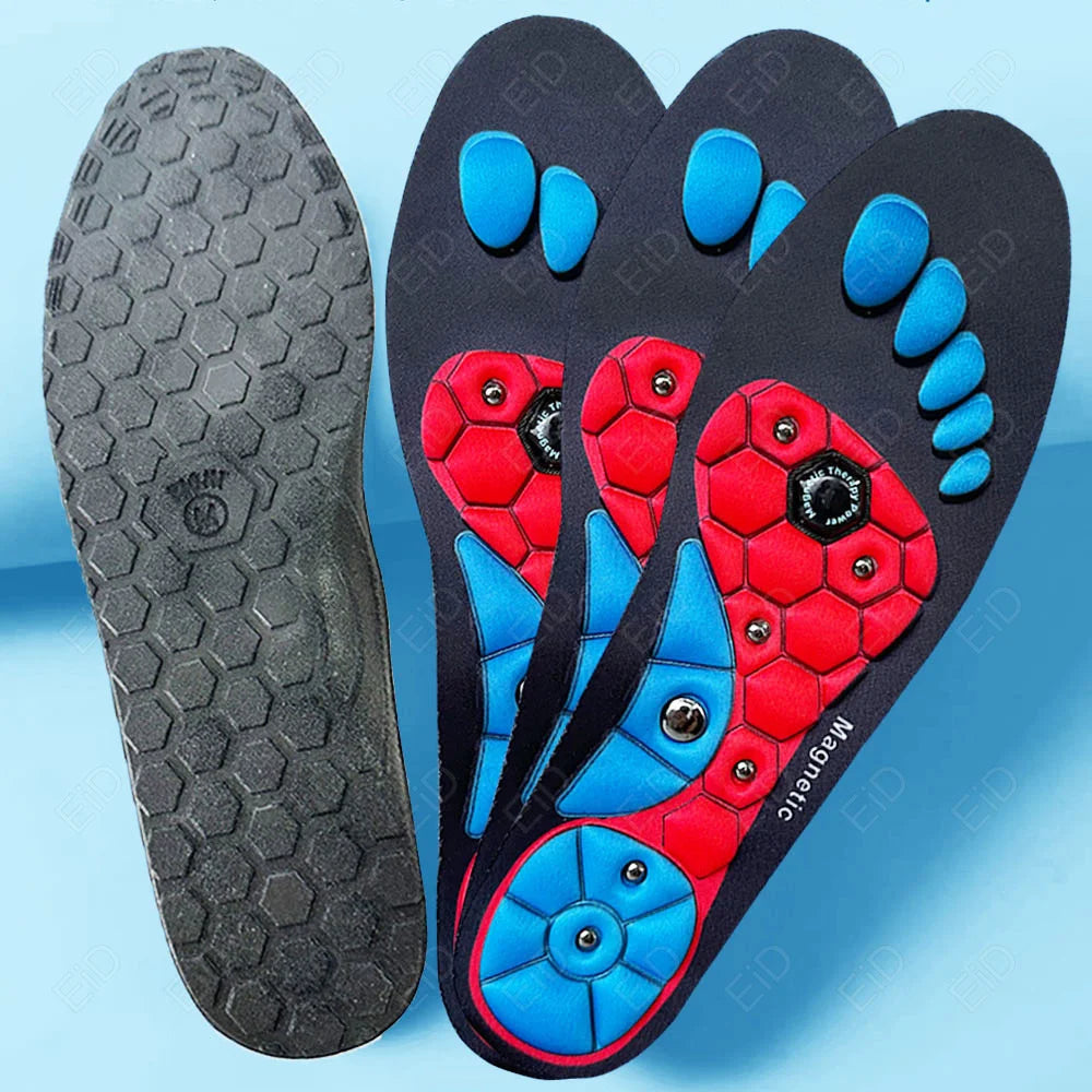 New Magnetic Therapy Sports Insoles for Massage Foot Weight Loss Slimming - GilloServ