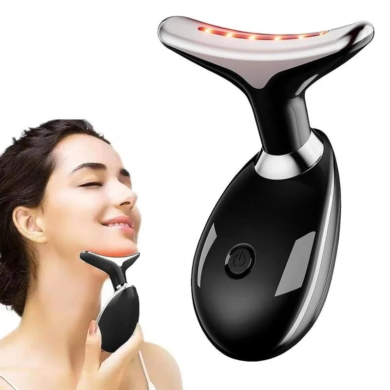 Quality Vibrating Neck/ Beauty /face Skin Toner/Massager device,1 Piece set with Portable USB Charging - GilloServ