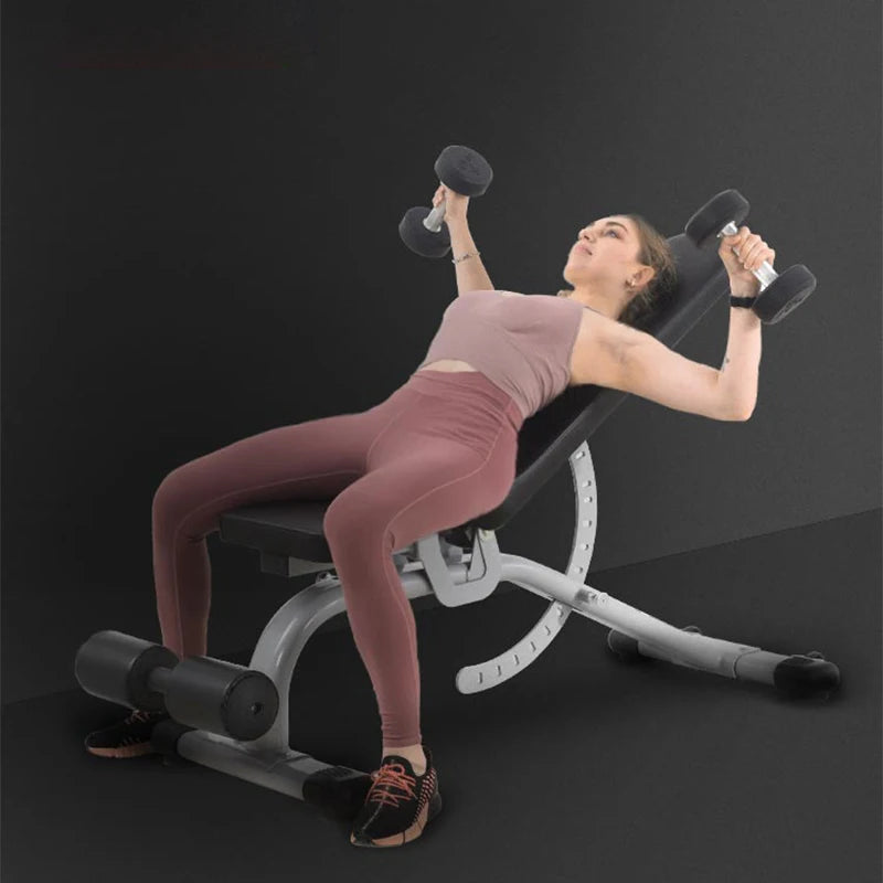 Adjustable Dumbbell Stool Sit-up Fitness Equipment - GilloServ