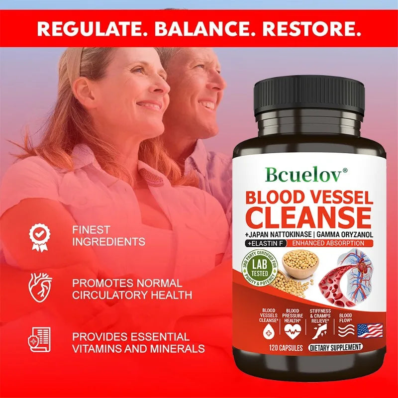 Vascular Cleanser, Helps Purify the Blood, Lowers Cholesterol, - GilloServ
