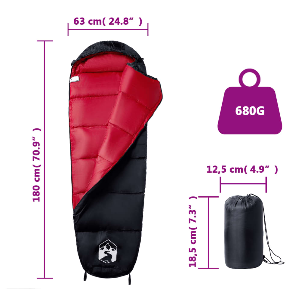 Mummy Sleeping Bag for Adults Camping 3 Seasons - GilloServ