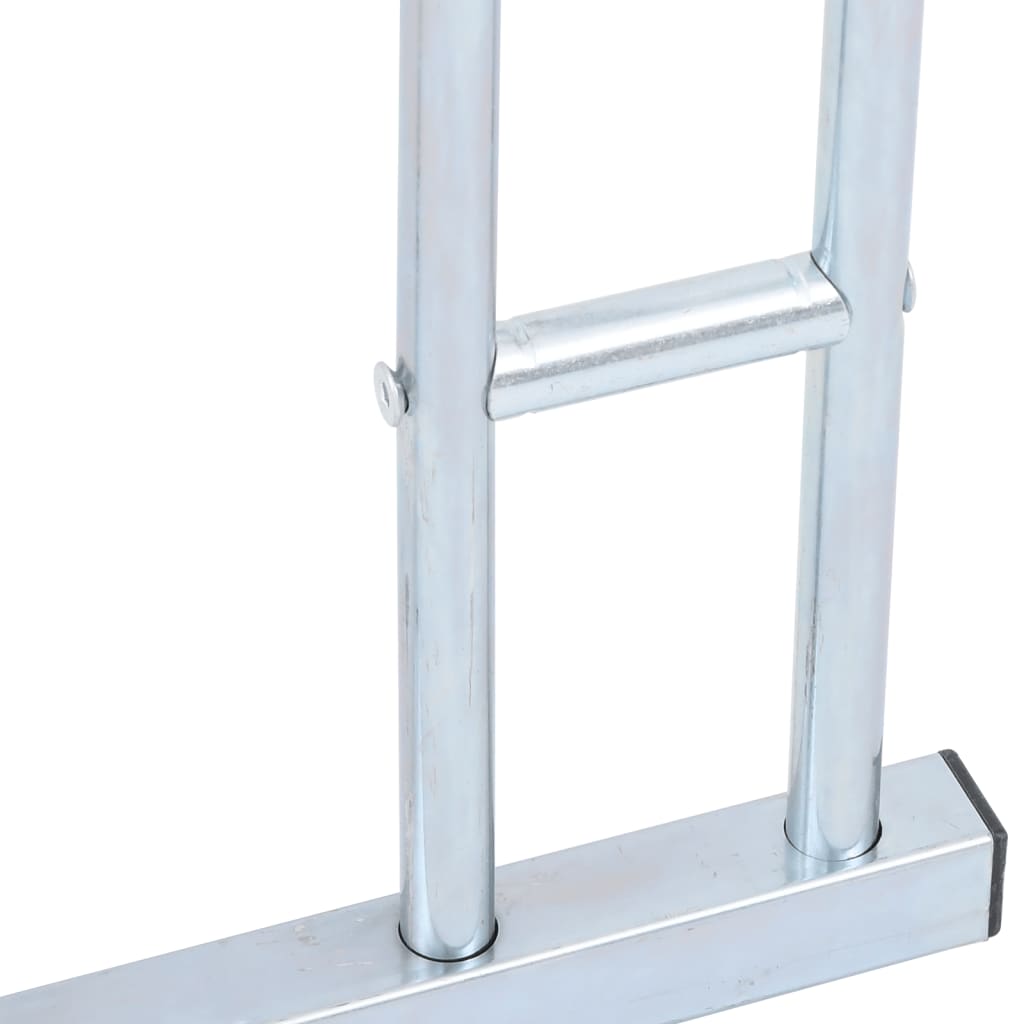 Bicycle Stand for 2 Bikes Floor Free standing Galvanized Steel
