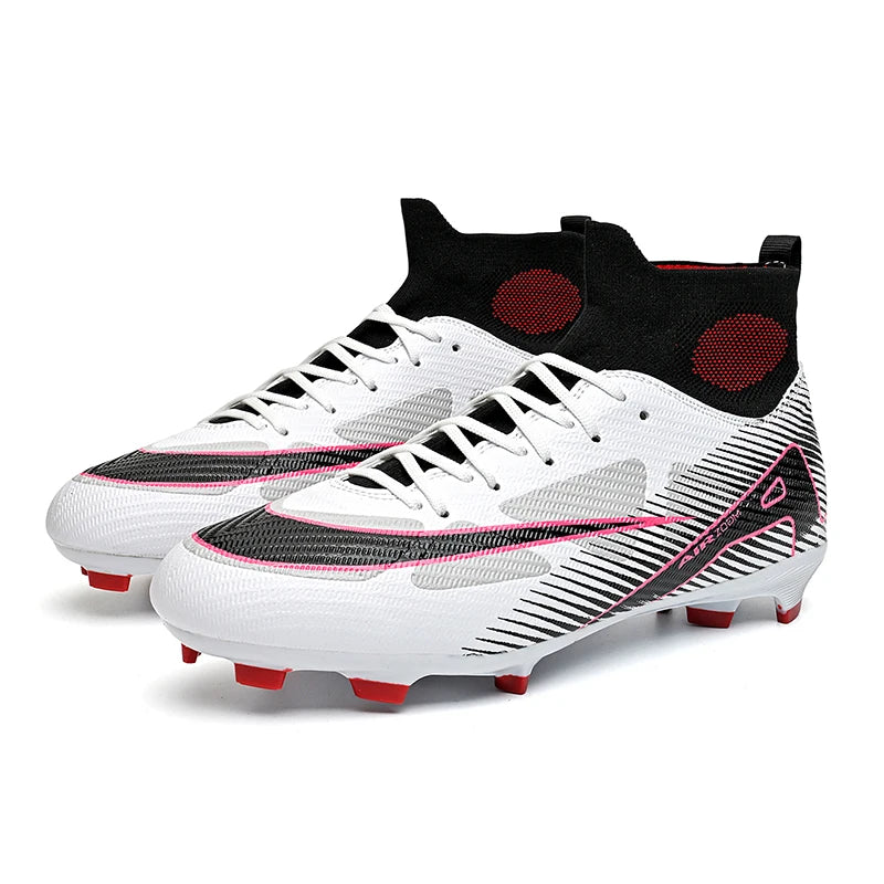 Best Quality New Football// Ultralight Long Spikes Soccer Shoes //Cleats/ Breathable Boot - GilloServ