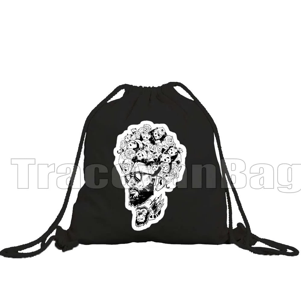 Great Rap Artist Drawstring Bags Soccer Gym Backpack - GilloServ