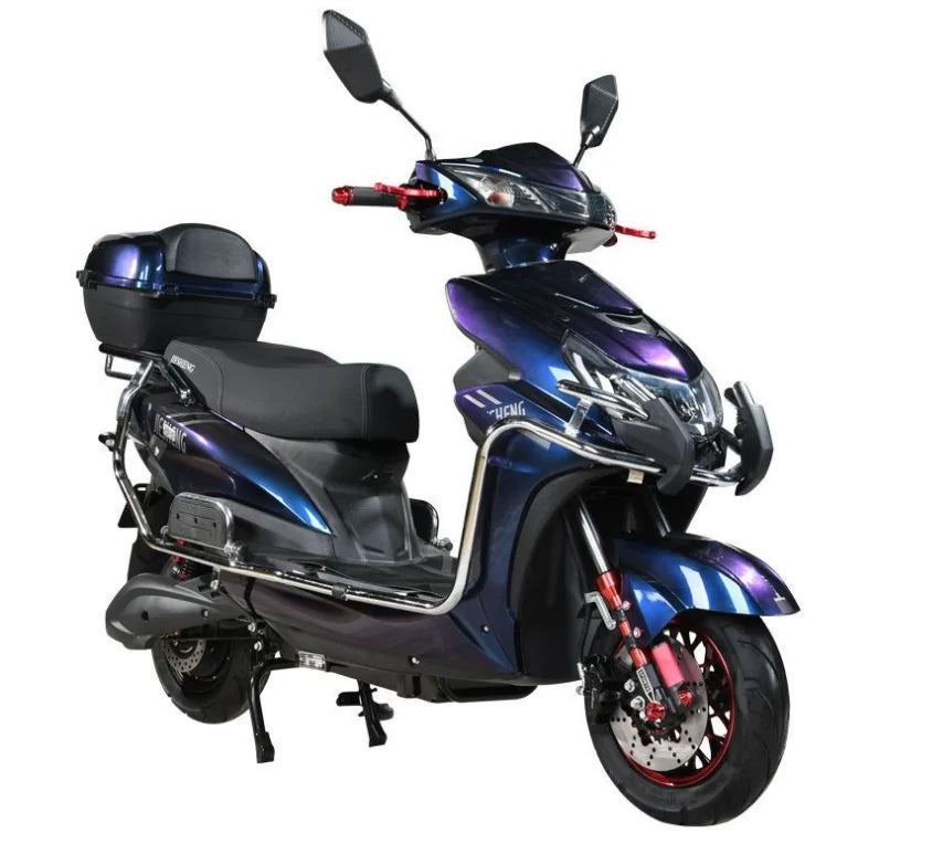 High performance 120KM Range/ /1500W/72V Electric Motorcycle Sport E-Bike For Adults - GilloServ