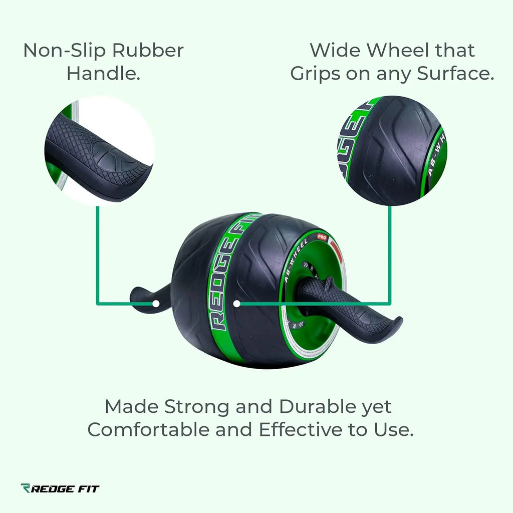 Ab Wheel with Jump Rope Automatic Rebound Ab// Wheel Abdominal Exercise Wheel with Elbow Support Ab Exercise Machine for Core Trai - GilloServ