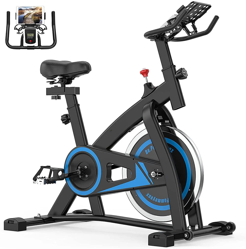 Workout Home Indoor Fitness Trainer Bike Foldable