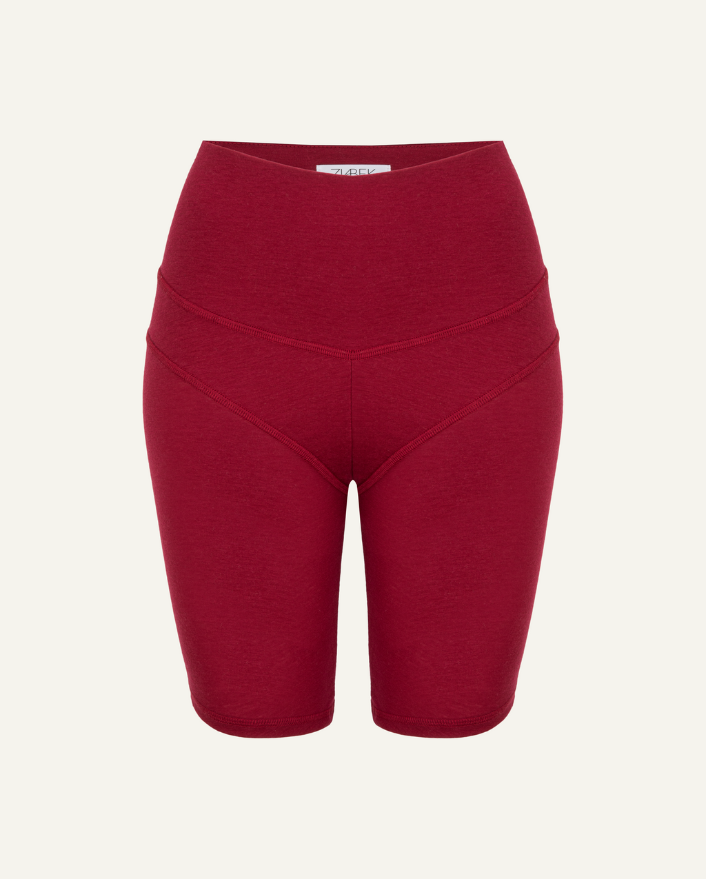 Women's Lyocell/Wool Sports Shorts - Burgundy