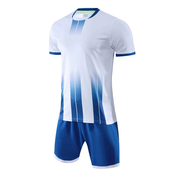 Men Kids Soccer Jersey Suits Quick Drying Football Uniform Outfit - GilloServ