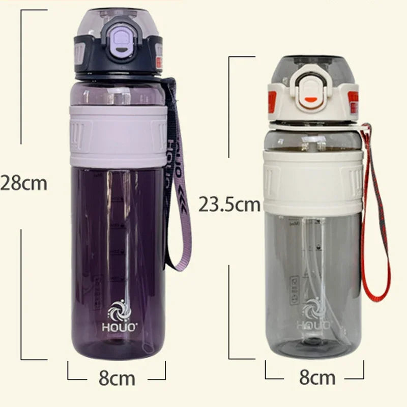 Travel 1 Liter Water Bottle for Sports Plastic Water Cup - GilloServ