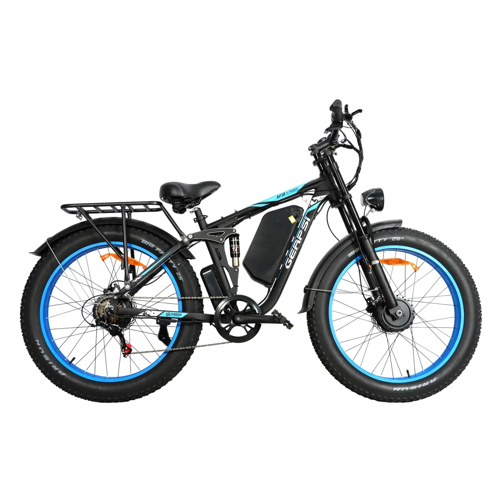 High Performance 2603 Electric bicycle 3000W Motor 48V25Ah-52V32Ah Battery City Commuter, Electric Bike 26inch ALL Terrain Tires - GilloServ