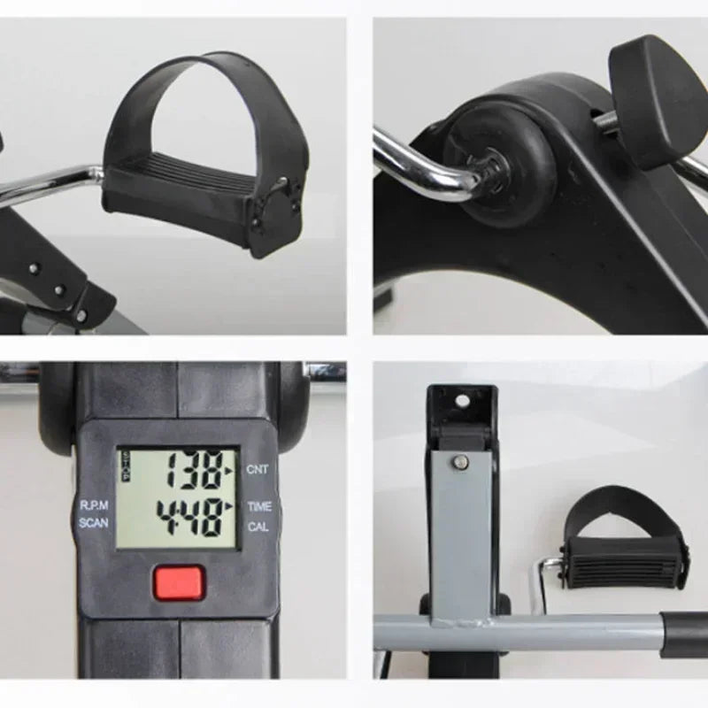 Upgrade Mini Fitness Exercise Bike Treadmill Cycling Stepper - GilloServ